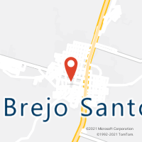 Mapa com localização da Agência AGC SAO FELIPE