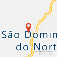 Mapa com localização da Agência AGC SAO FRANCISCO/SAO DOM NORT