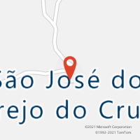 Mapa com localização da Agência AGC SAO JOSE DO BREJO DO CRUZ
