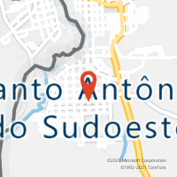 Mapa com localização da Agência AGC SAO PEDRO DO FLORIDO