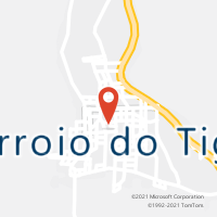 Mapa com localização da Agência AGC TABOAOZINHO