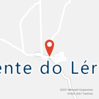 Mapa com localização da Agência AGC TAMBOR