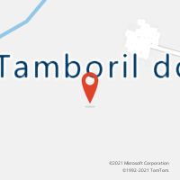 Mapa com localização da Agência AGC TAMBORIL DO PIAUI