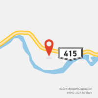 Mapa com localização da Agência AGC UESC