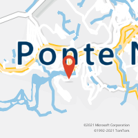 Mapa com localização da Agência AGC USINA ANA FLORENCIA