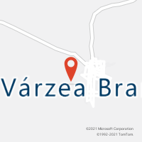 Mapa com localização da Agência AGC VARZEA BRANCA