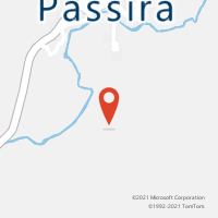 Mapa com localização da Agência AGC VARZEA DA PASSIRA