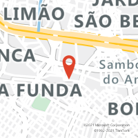 Mapa com localização da Agência AGF ALTO DE SANTANA