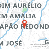Mapa com localização da Agência AGF ANTONIO D AMIN