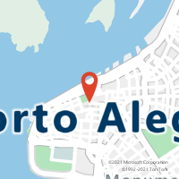 Mapa com localização da Agência AGF AUXILIADORA