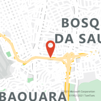 Mapa com localização da Agência AGF AVENIDA INTERLAGOS