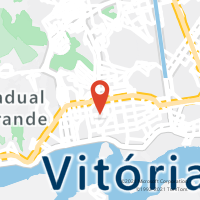 Mapa com localização da Agência AGF AVENIDA VITORIA