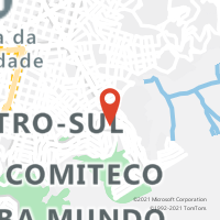 Mapa com localização da Agência AGF BANDEIRANTES