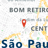 Mapa com localização da Agência AGF BARRA FUNDA