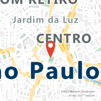 Mapa com localização da Agência AGF BASILIO JAFET