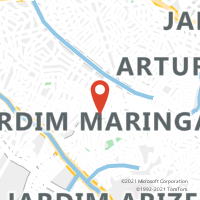 Mapa com localização da Agência AGF BENJAMIM MANSUR