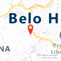 Mapa com localização da Agência AGF BERNARDINO DE LIMA