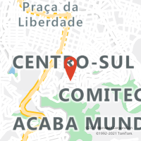 Mapa com localização da Agência AGF BOA ESPERANCA