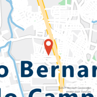 Mapa com localização da Agência AGF BRIGADEIRO FARIA LIMA