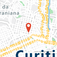 Mapa com localização da Agência AGF CARVALHO