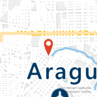 Mapa com localização da Agência AGF CENTRO DE ARAGUARI