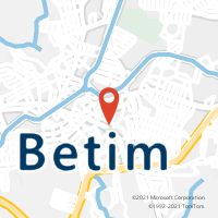 Mapa com localização da Agência AGF CENTRO DE BETIM