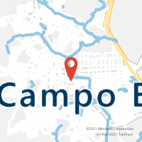 Mapa com localização da Agência AGF CENTRO DE CAMPO BELO