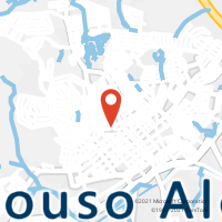 Mapa com localização da Agência AGF CENTRO DE POUSO ALEGRE