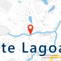 Mapa com localização da Agência AGF CENTRO DE SETE LAGOAS