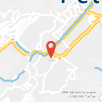Mapa com localização da Agência AGF CORONEL VEIGA
