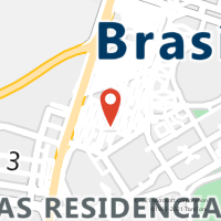 Mapa com localização da Agência AGF CRUZEIRO BRASILIA