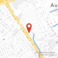 Mapa com localização da Agência AGF DEROSSO