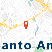 Mapa com localização da Agência AGF DOM PEDRO I
