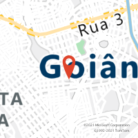Mapa com localização da Agência AGF GUANABARA