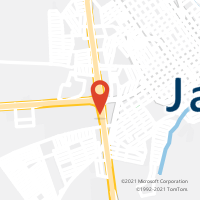 Mapa com localização da Agência AGF JARDIM ESTADIO