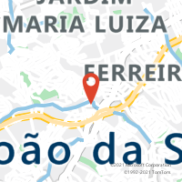 Mapa com localização da Agência AGF JARDIM MITUZI