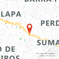 Mapa com localização da Agência AGF JARDIM VERA CRUZ
