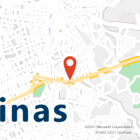 Mapa com localização da Agência AGF JESUINO MARCONDES