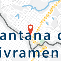 Mapa com localização da Agência AGF MANDUCA RODRIGUES