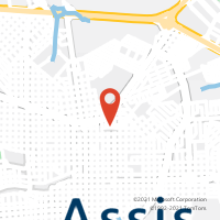 Mapa com localização da Agência AGF MARMONTEL