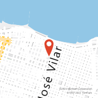 Mapa com localização da Agência AGF MEIRELES