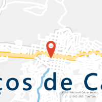 Mapa com localização da Agência AGF MERCADO