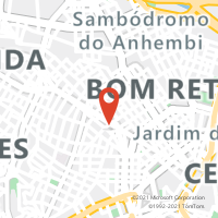 Mapa com localização da Agência AGF NOVE DE JULHO