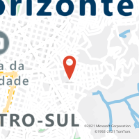 Mapa com localização da Agência AGF OURO