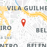 Mapa com localização da Agência AGF PAULISTANO