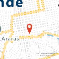 Mapa com localização da Agência AGF PEDRO CELESTINO