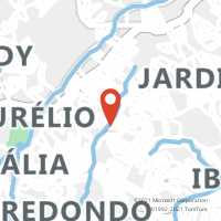 Mapa com localização da Agência AGF PEREIRA BARRETO