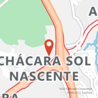 Mapa com localização da Agência AGF PORTAL