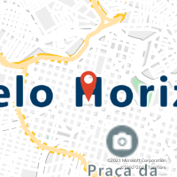 Mapa com localização da Agência AGF PRACA RAUL SOARES