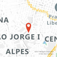 Mapa com localização da Agência AGF RAJA GABAGLIA